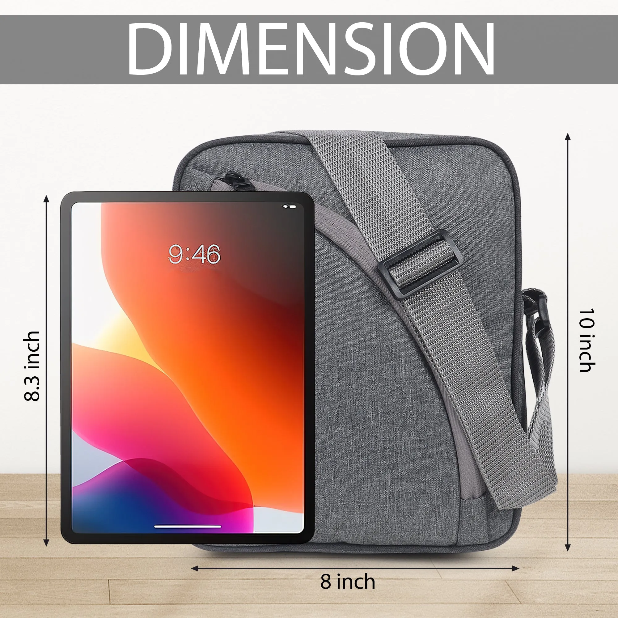 Sling Bag Messenger Bag Side Bag with Shoulder Strap