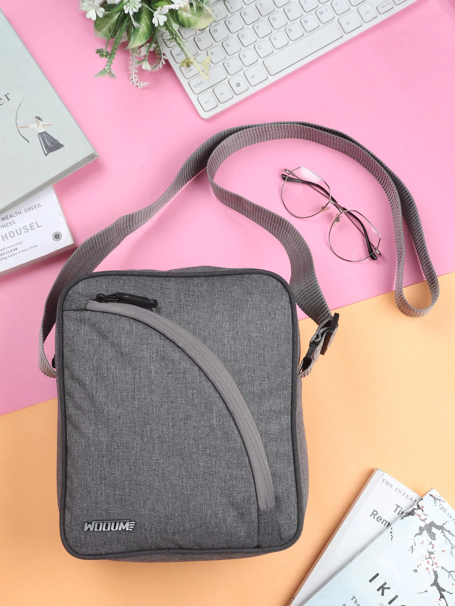Sling Bag Messenger Bag Side Bag with Shoulder Strap