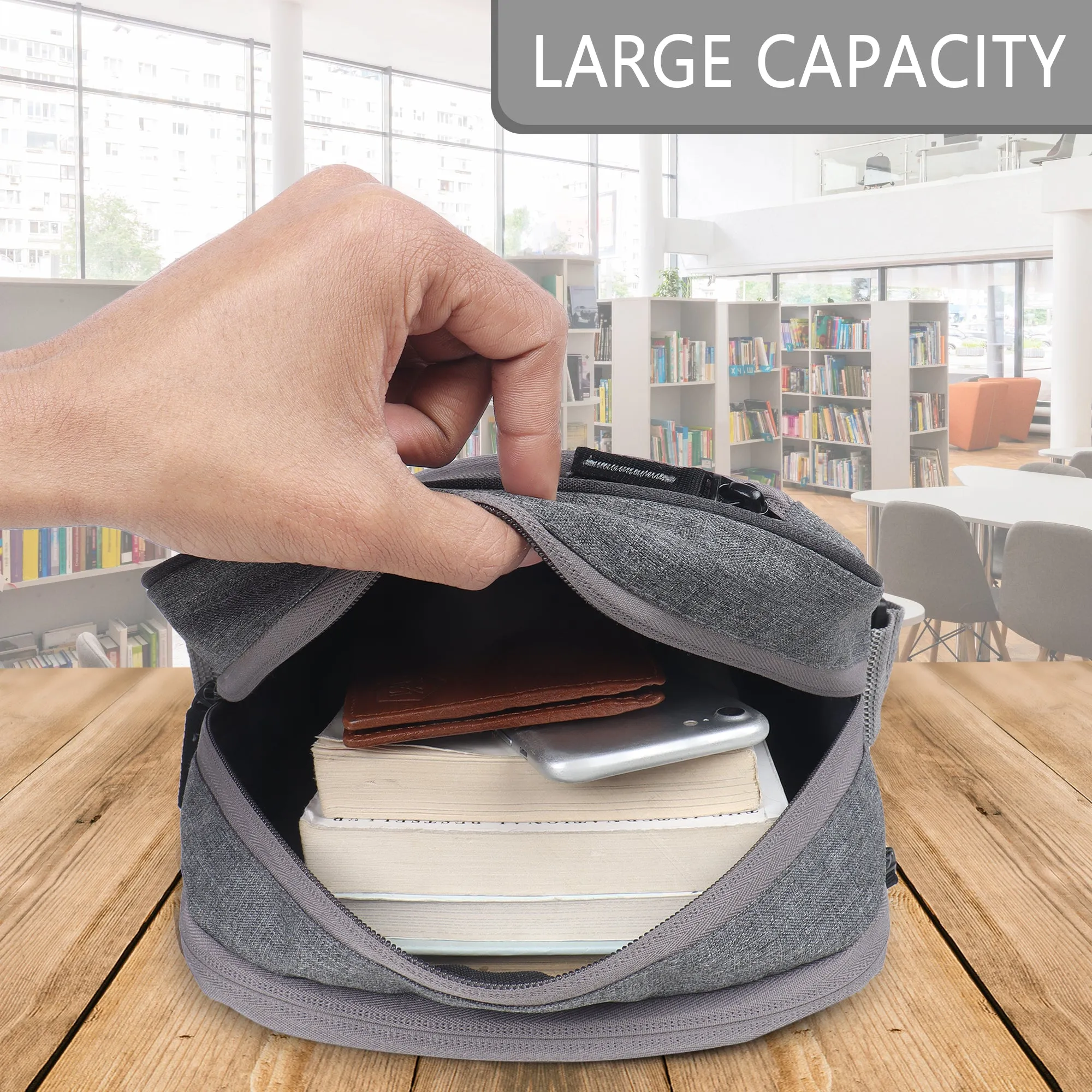 Sling Bag Messenger Bag Side Bag with Shoulder Strap