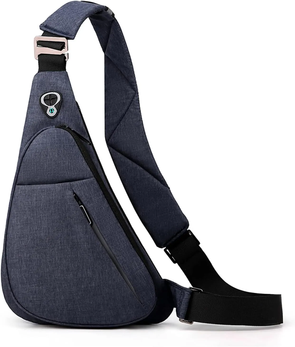 Sling Bag Small Waterproof Shoulder Backpack For Travel Hiking Anti-Thief Crossbody Chest Daypack Personal Pocket Bag