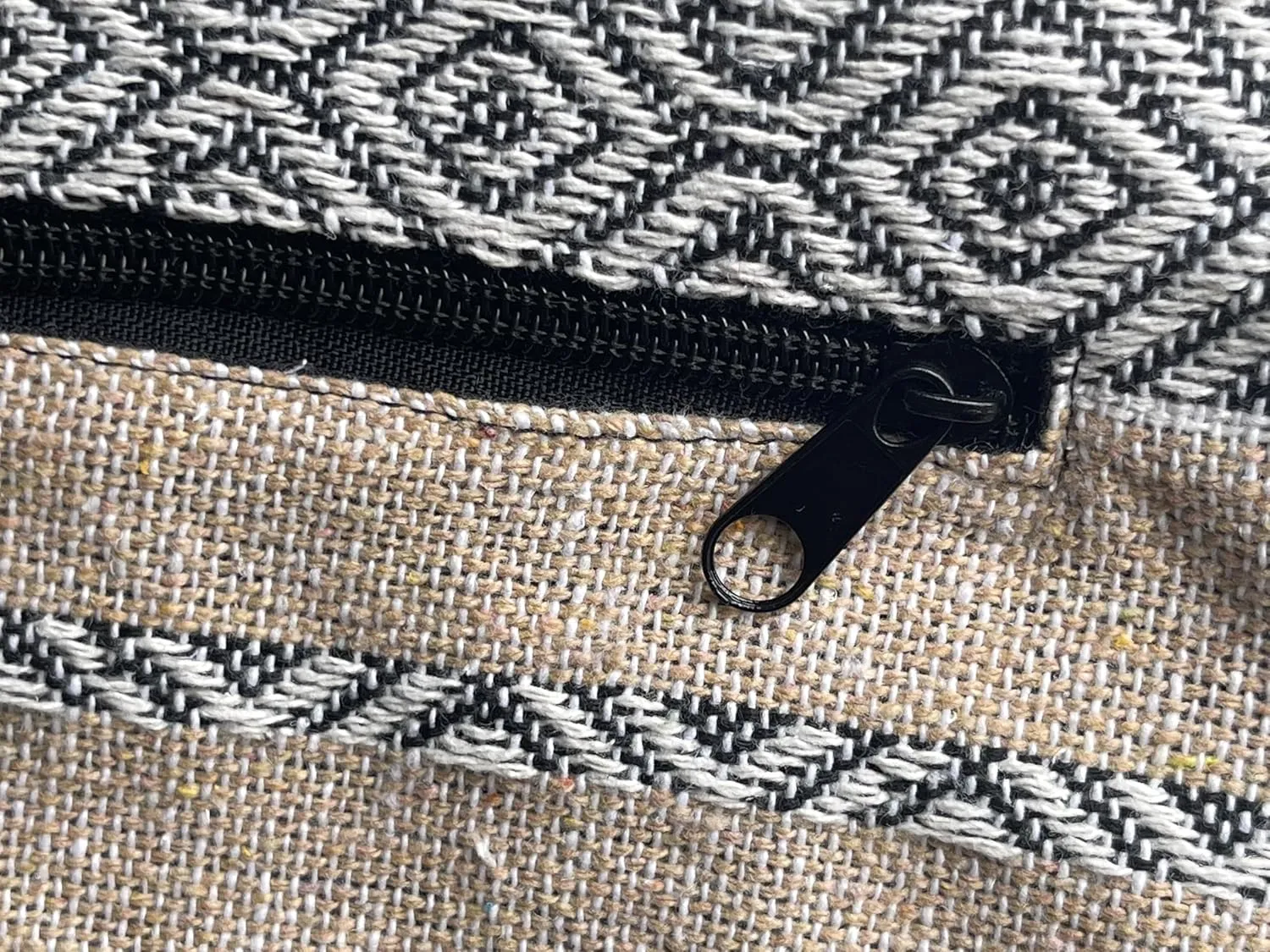 Small Aztec Messenger Bag - Handmade Woven Hippie Hobo Shoulder Handbag - Ikat Tribal Sling Purse for Women