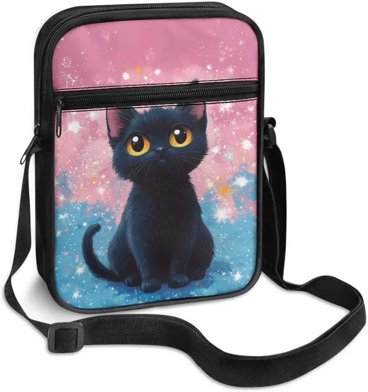 Small Messenger Bag for Men Women Wallet Purse Cell Phone Purse Shoulder Bag for Phone Passport
