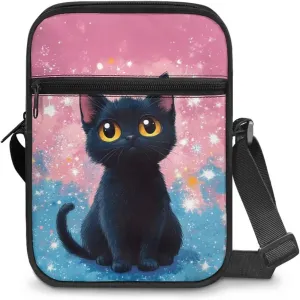 Small Messenger Bag for Men Women Wallet Purse Cell Phone Purse Shoulder Bag for Phone Passport