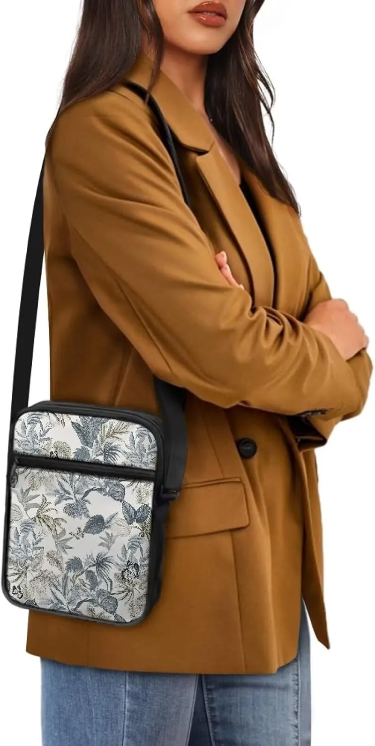 Small Messenger Bag for Men Women Wallet Purse Cell Phone Purse Shoulder Bag for Phone Passport