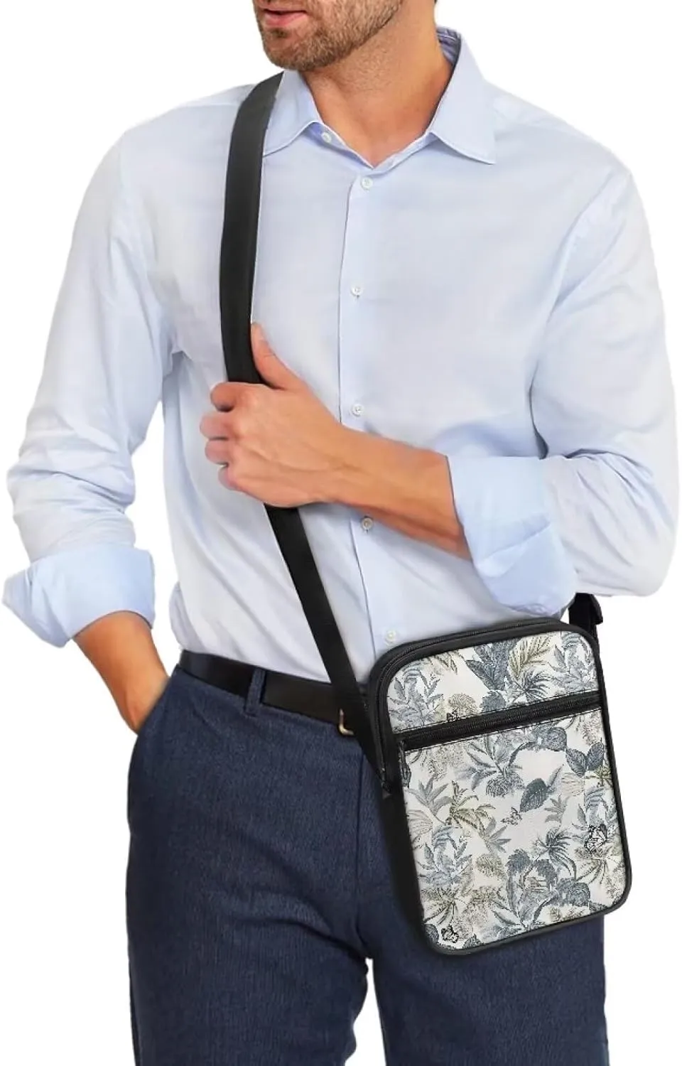 Small Messenger Bag for Men Women Wallet Purse Cell Phone Purse Shoulder Bag for Phone Passport