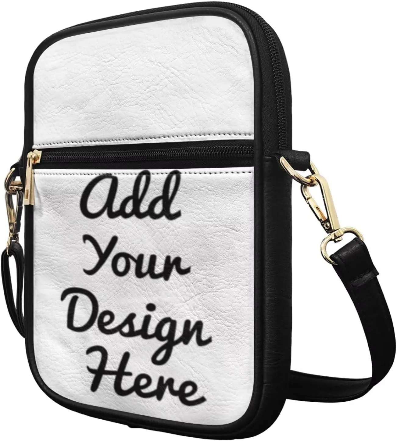 Small Messenger Bag for Women Crossbody with Zipper Closure Fashion Tote Bag for Women Leather