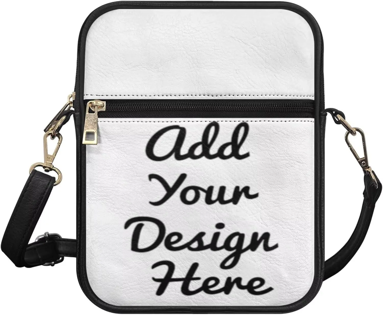 Small Messenger Bag for Women Crossbody with Zipper Closure Fashion Tote Bag for Women Leather