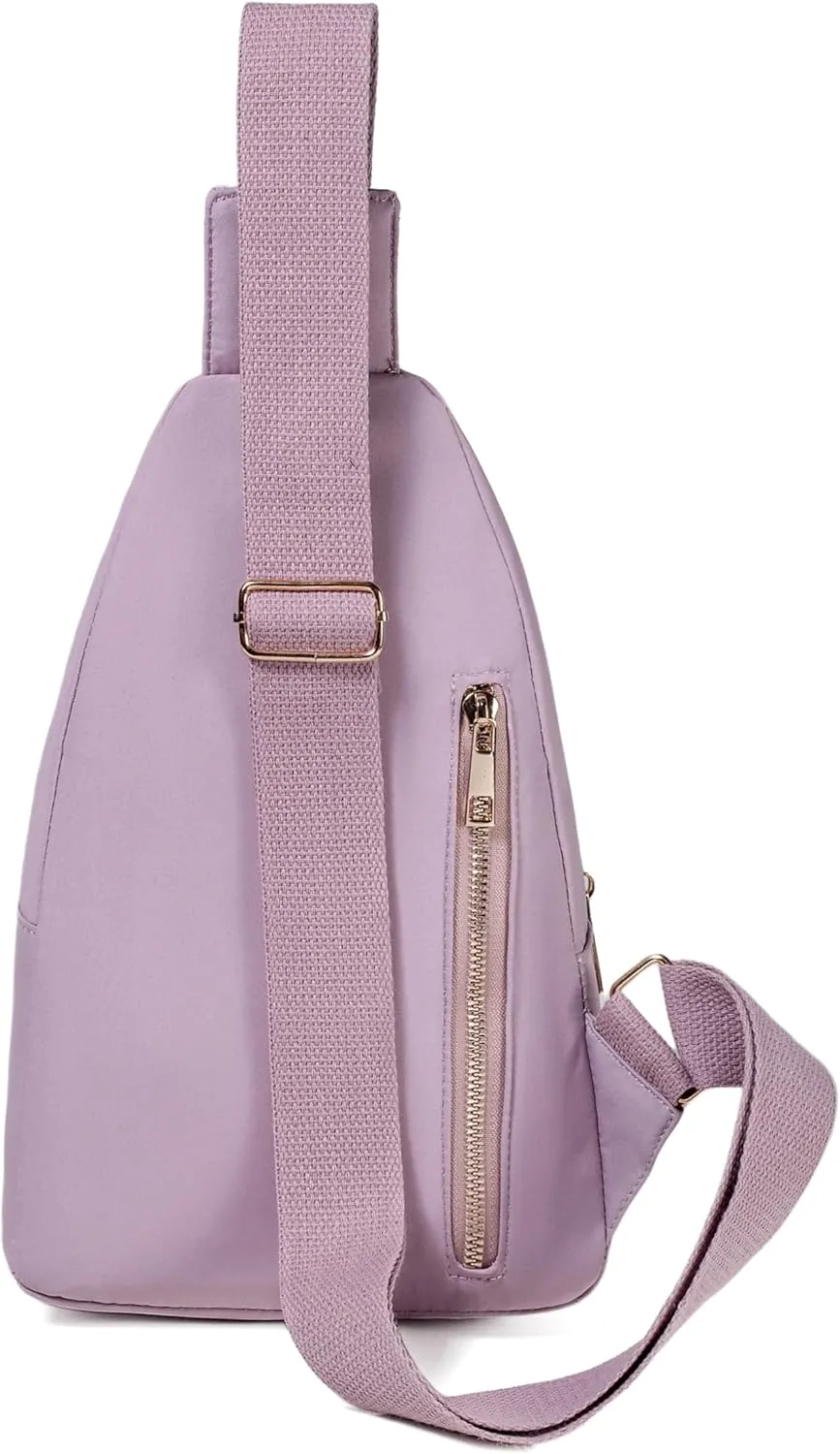 Small Sling Backpack Crossbody Sling Bag, Chest Bag Daypack Fanny Pack Cross Body Bag for Outdoors Hiking Traveling