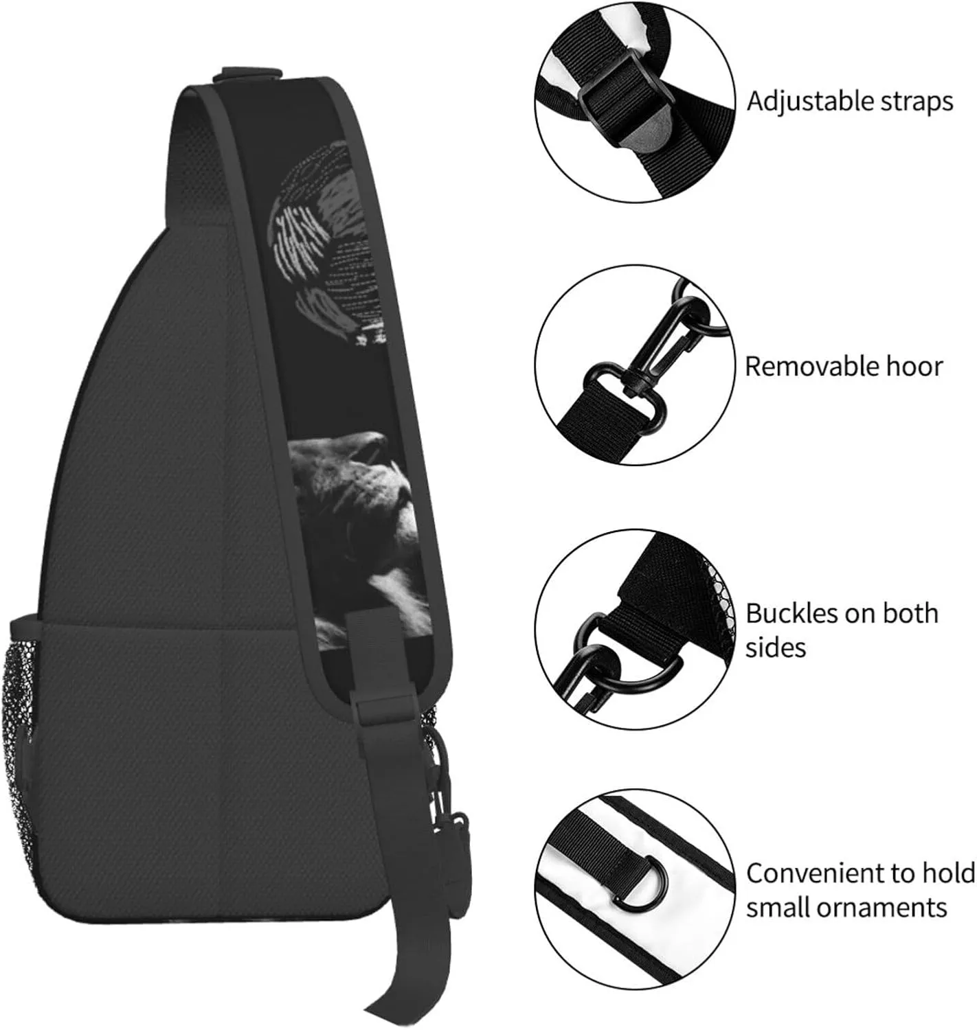 Soccer Crossbody Bag Soccer Sport Shoulder Bag Backpack Sport Sling Bag Chest Casual Daypack Bag