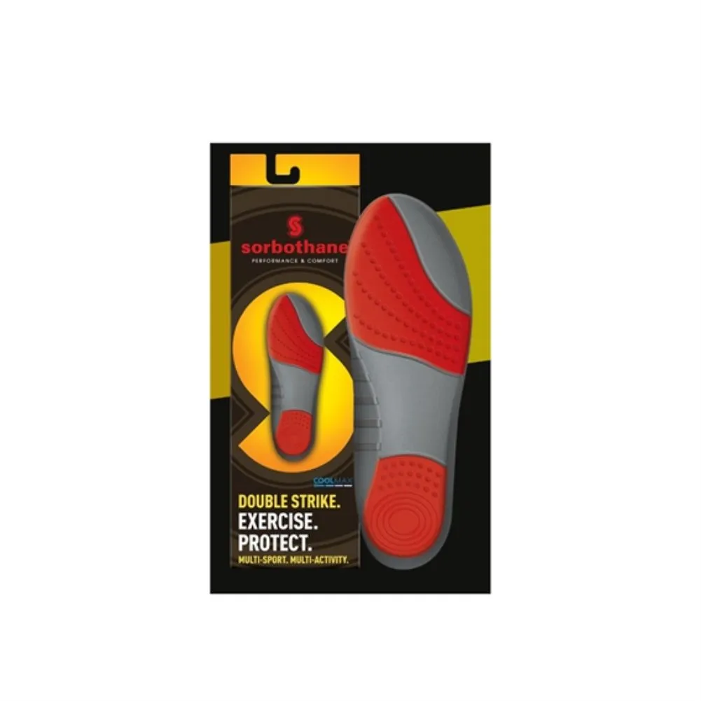 Sorbothane Shock Stopper Double Strike Insoles