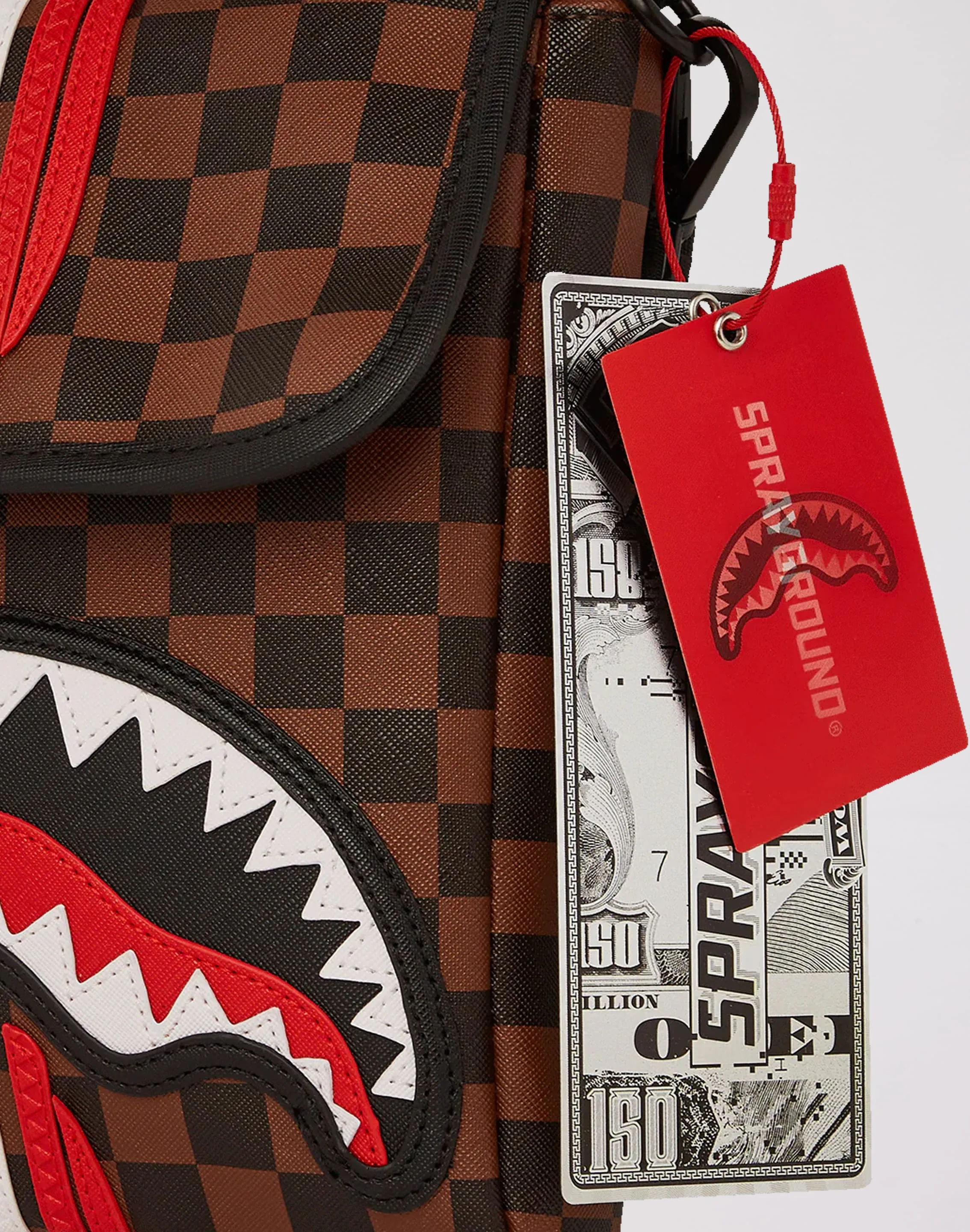 Sprayground Sharks In Paris GT Messenger Sling Bag