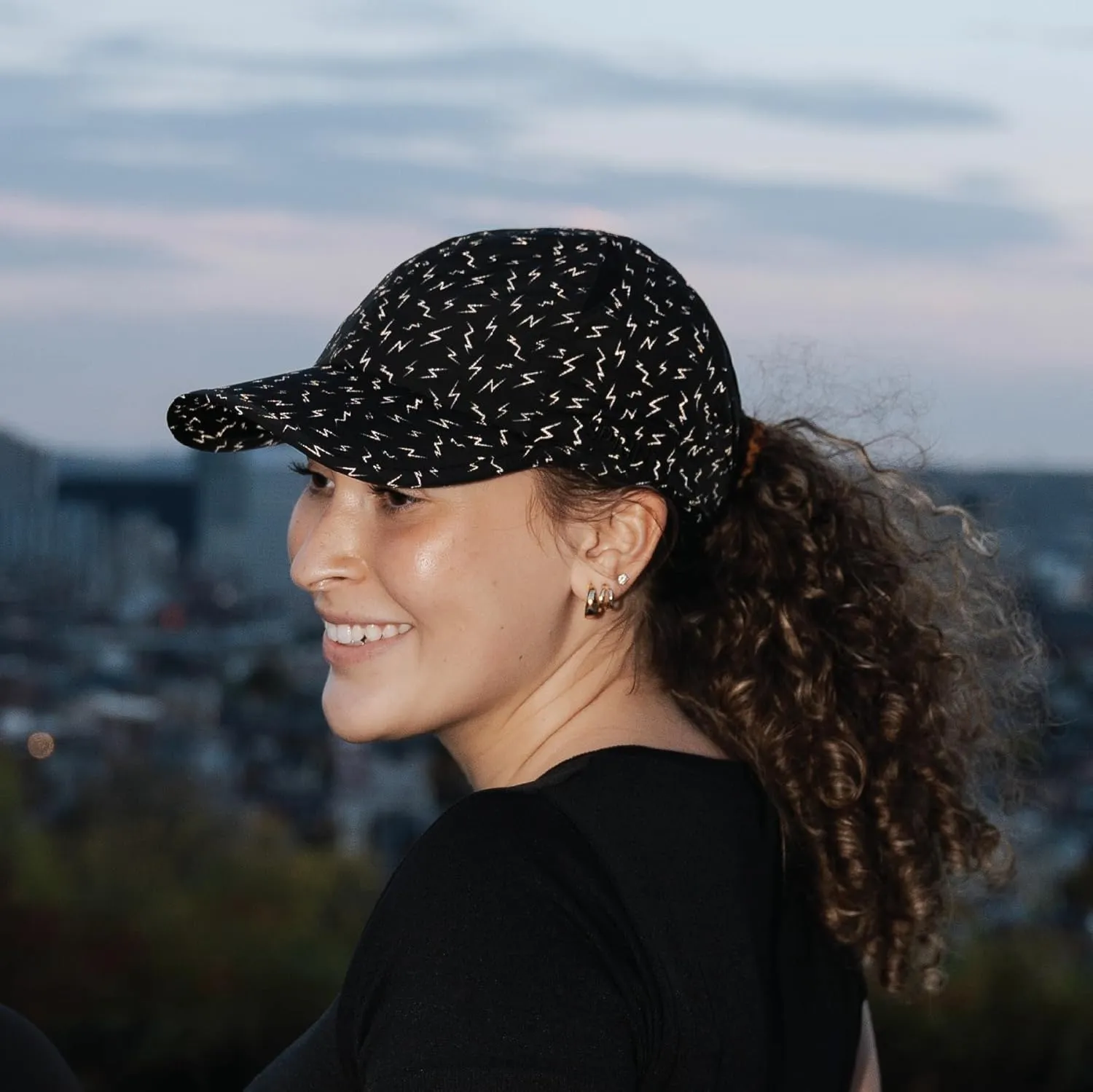 Sprints Race Day Performance Reflective Running Cap | The Lightweight, Quick Dry, Sport Hat, One Size, Unisex