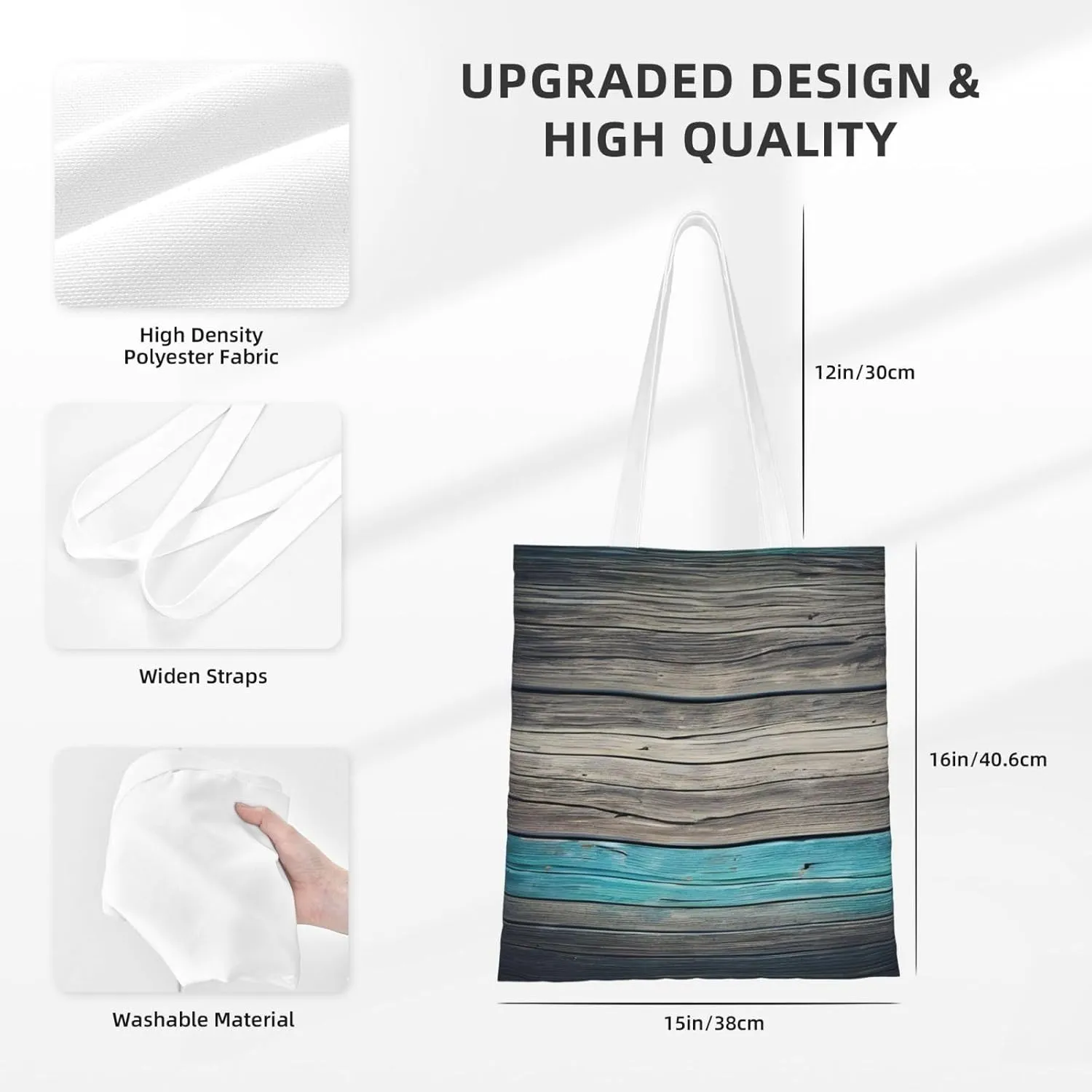 SSIMOO Tropical Rainforest Fashion Canvas Tote Bag-Personalized Handbag,Multifunctional Bag,Elegant And Minimalist
