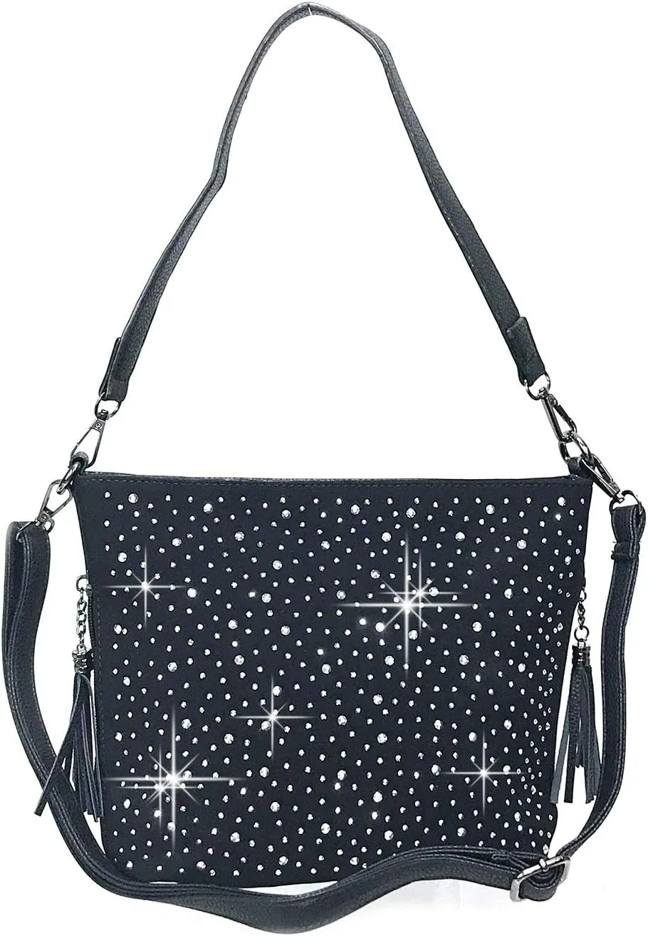 Star Sparkling Rhinestones Crossbody Bag