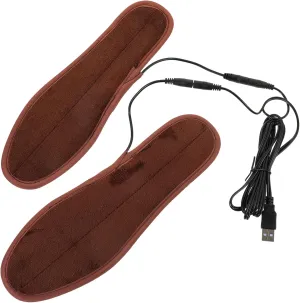 Stay Warm in Winter Rechargeable Heated Insoles Foot Warmers Thermal Inserts Power for