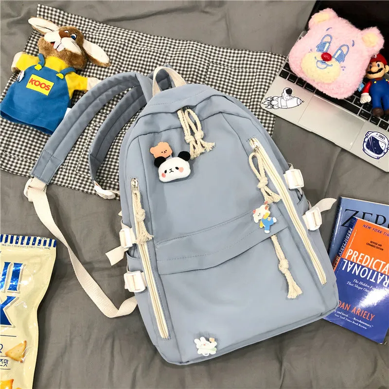 Style High Junior Wind Large Capacity Backpacks