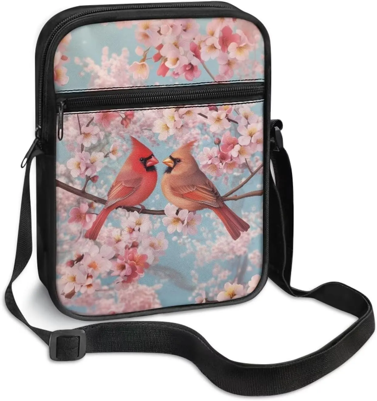 Suobstales Crossbody Bag for Women Men Small Messenger Bag Shoulder Bag Fanny Pack Purse Satchel Bag with Zipper Closure