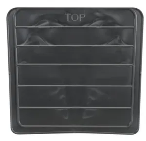Super-Size AkroBins - Bin Width Divider 9 Inch Black Polypropylene - 41287