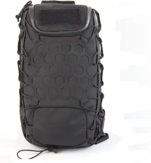 Tactical Sling Bag for Men Pack Military Rover Shoulder Bag Molle Assault Range Backpack Crossbody Chest Bag 1000D(black)
