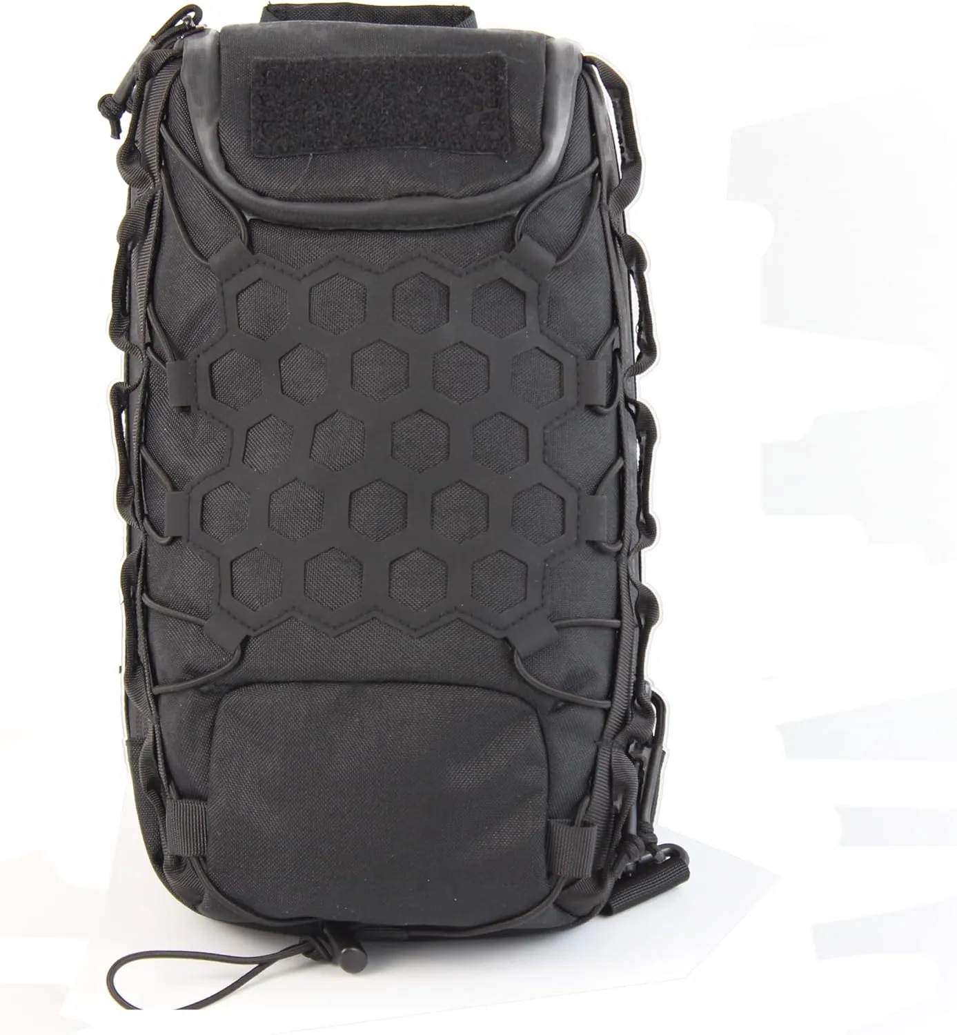 Tactical Sling Bag for Men Pack Military Rover Shoulder Bag Molle Assault Range Backpack Crossbody Chest Bag 1000D(black)