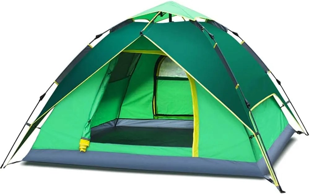 Tent Outdoor Camping Portable Waterproof Breathable Multifunction Folding Automatic Family Tents 3-4 Person