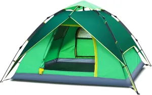 Tent Outdoor Camping Portable Waterproof Breathable Multifunction Folding Automatic Family Tents 3-4 Person