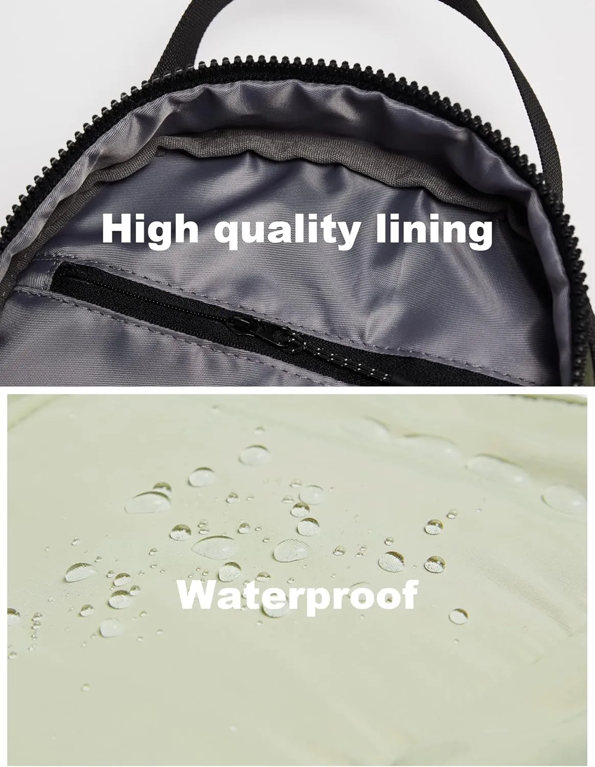 THE GYM PEOPLE Lightweight Mini Backpacks Womens Waterproof Travel Daypack Small Cute Crossbody Sling Bags