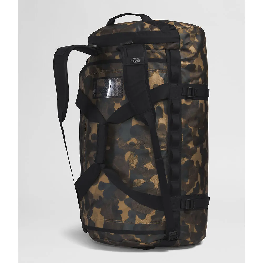 The North Face Base Camp Duffel Large - Utility Brown Camo Texture Small Print/TNF Black-NPF