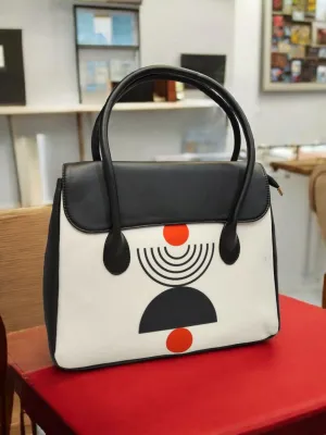 The Printed Flap Tote