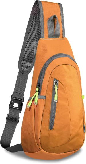 TITECOUGO Small Sling Bag, Lightweight Crossbody Backpack for Men Women, Shoulder Bag for Sports and Outdoor