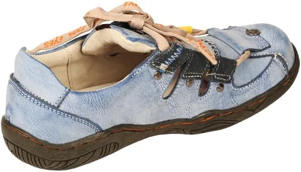 TMA EYES Women's Leather Breathable Plus Size Shoes Casual Pigskin Outdoor Walking Shoes with Insides