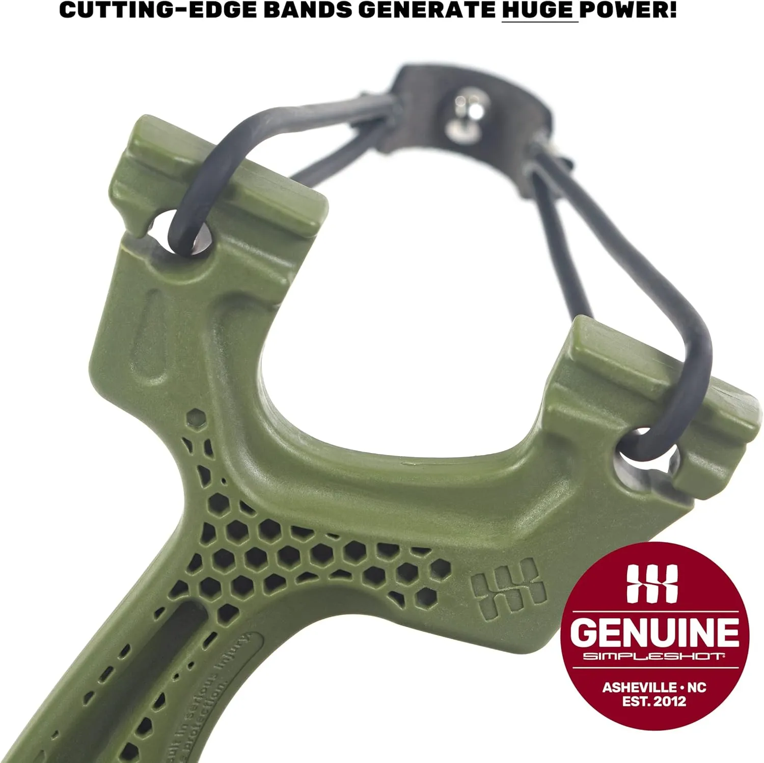 Torque Slingshot with Target, Ammo, and Looped Tube Bands for Professional Target Shooting Precision Sling Shot