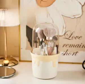 Transparent Makeup Brush Holder