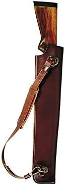 TRIPLE K 93700 937 Over The Shoulder Shotgun Scabbard, Walnut Oil, Plain Finish