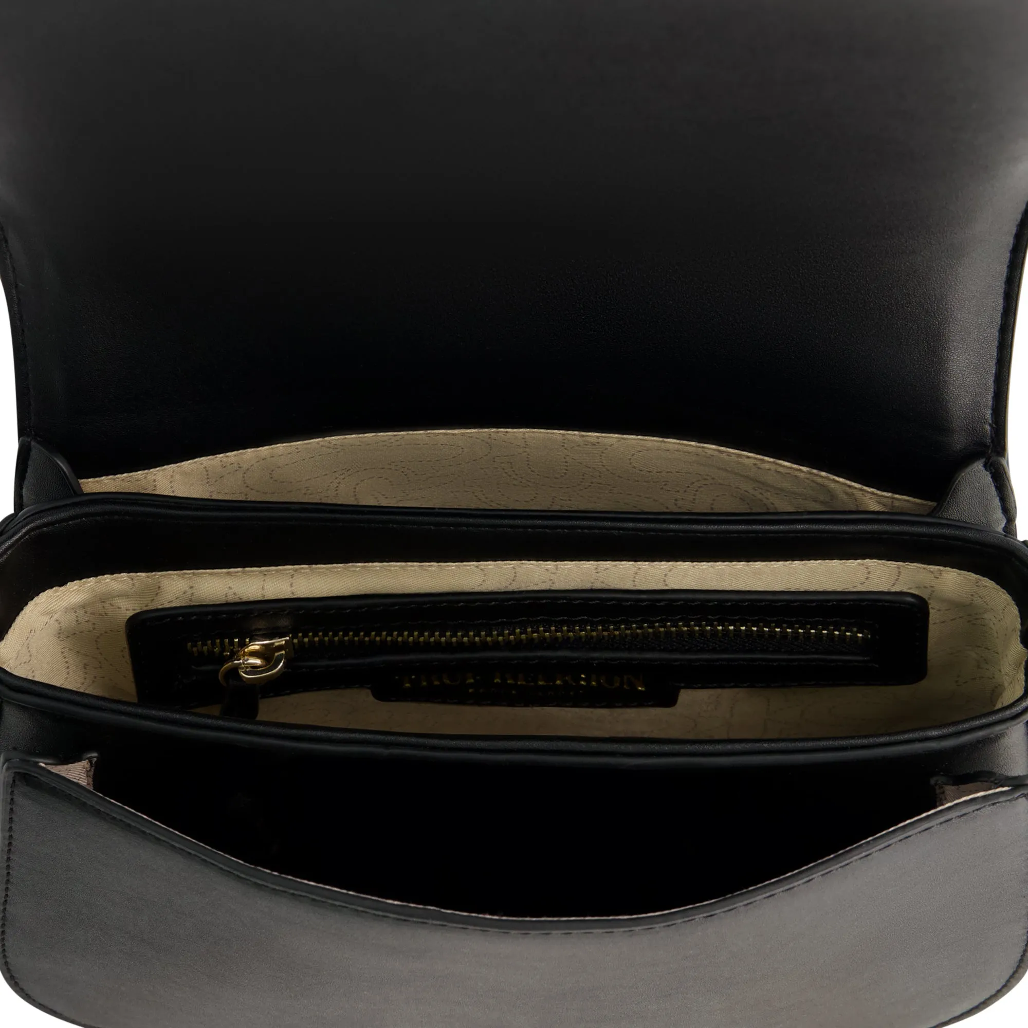 True Religion Classic Messenger Bag, BLACK
