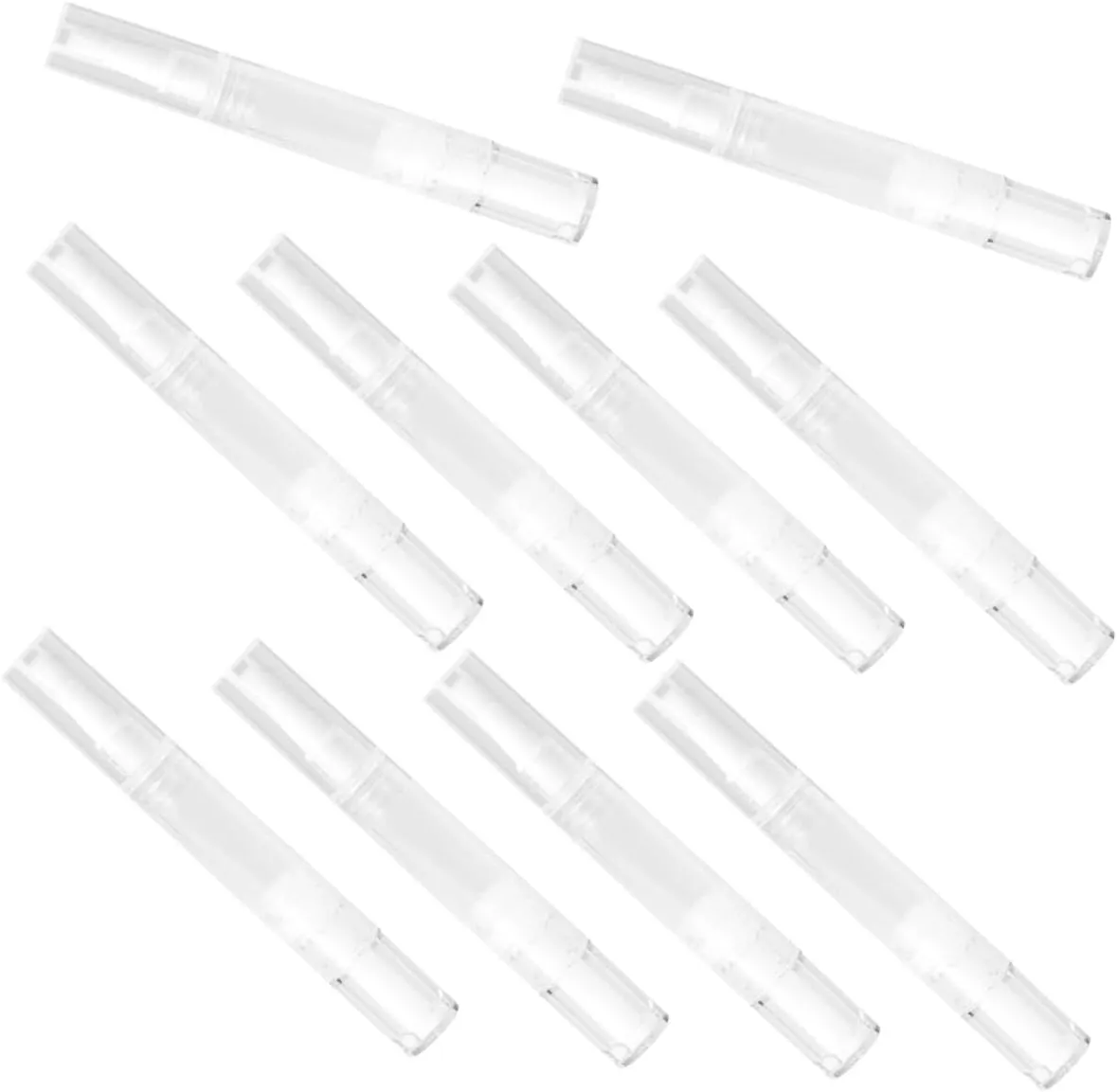 Twisting Pen Makeup Container 10pcs Empty Lip Gloss Tubes Refillable Lip Gloss Applicator Pen Cuticle Oil Dispenser