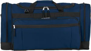UltraClub U3906 Unisex Large Duffel Bag Navy