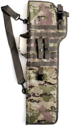 UNISTRENGH Tactical Shotgun Rifle Scabbard Bag Molle Rifle Sling Shotgun Case Bag Gun Storage Pouch Protective Shoulder Bag For Outdoor Hunting