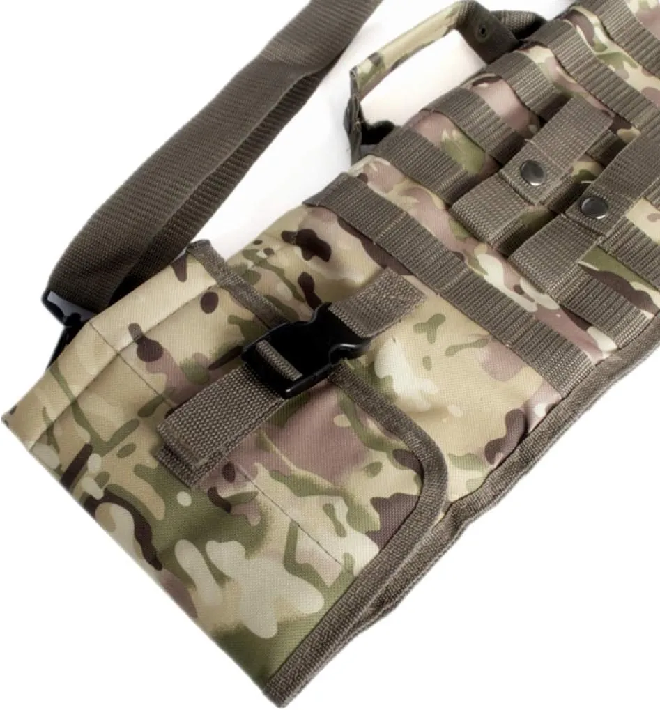 UNISTRENGH Tactical Shotgun Rifle Scabbard Bag Molle Rifle Sling Shotgun Case Bag Gun Storage Pouch Protective Shoulder Bag For Outdoor Hunting