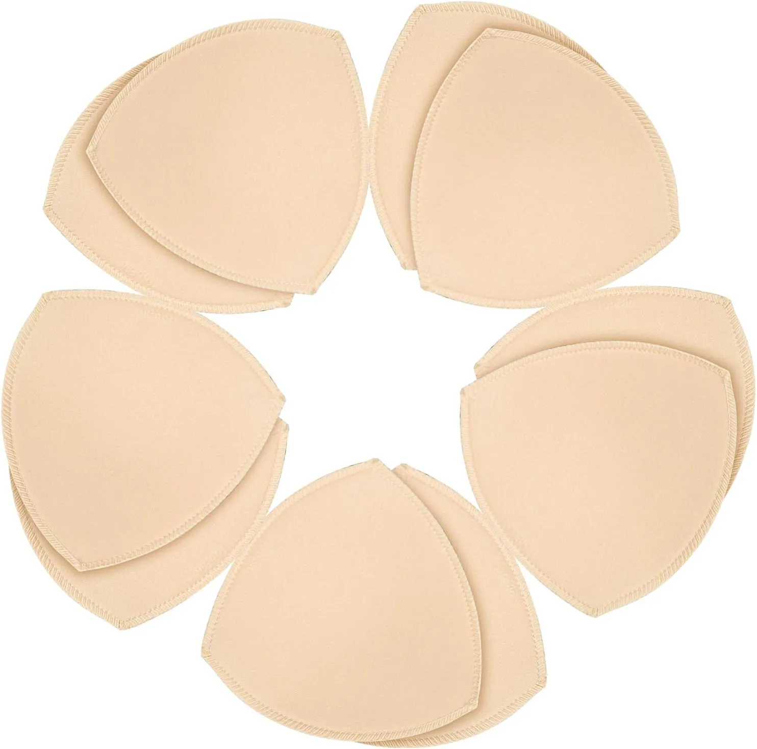URSMART Bra Pads Inserts, Bra Cups Inserts,Removable Breathable Push up Bra Inserts for Sports Bra or Bikini Tops