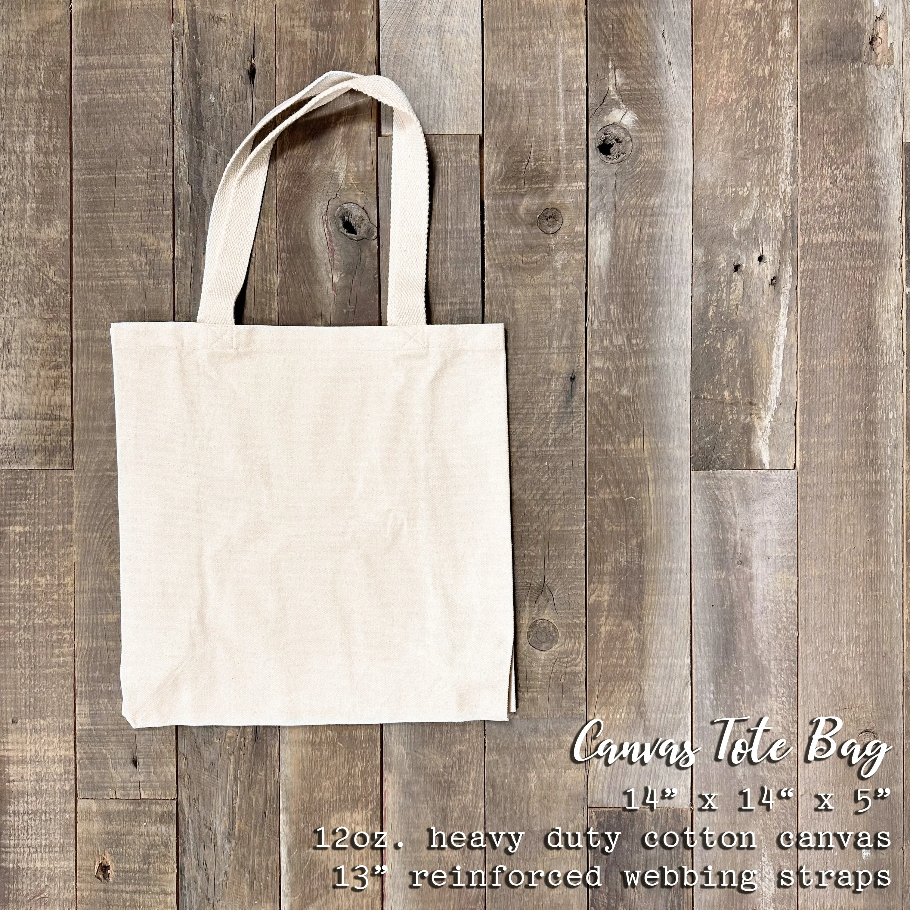 USA - Customizable Canvas Tote Bag