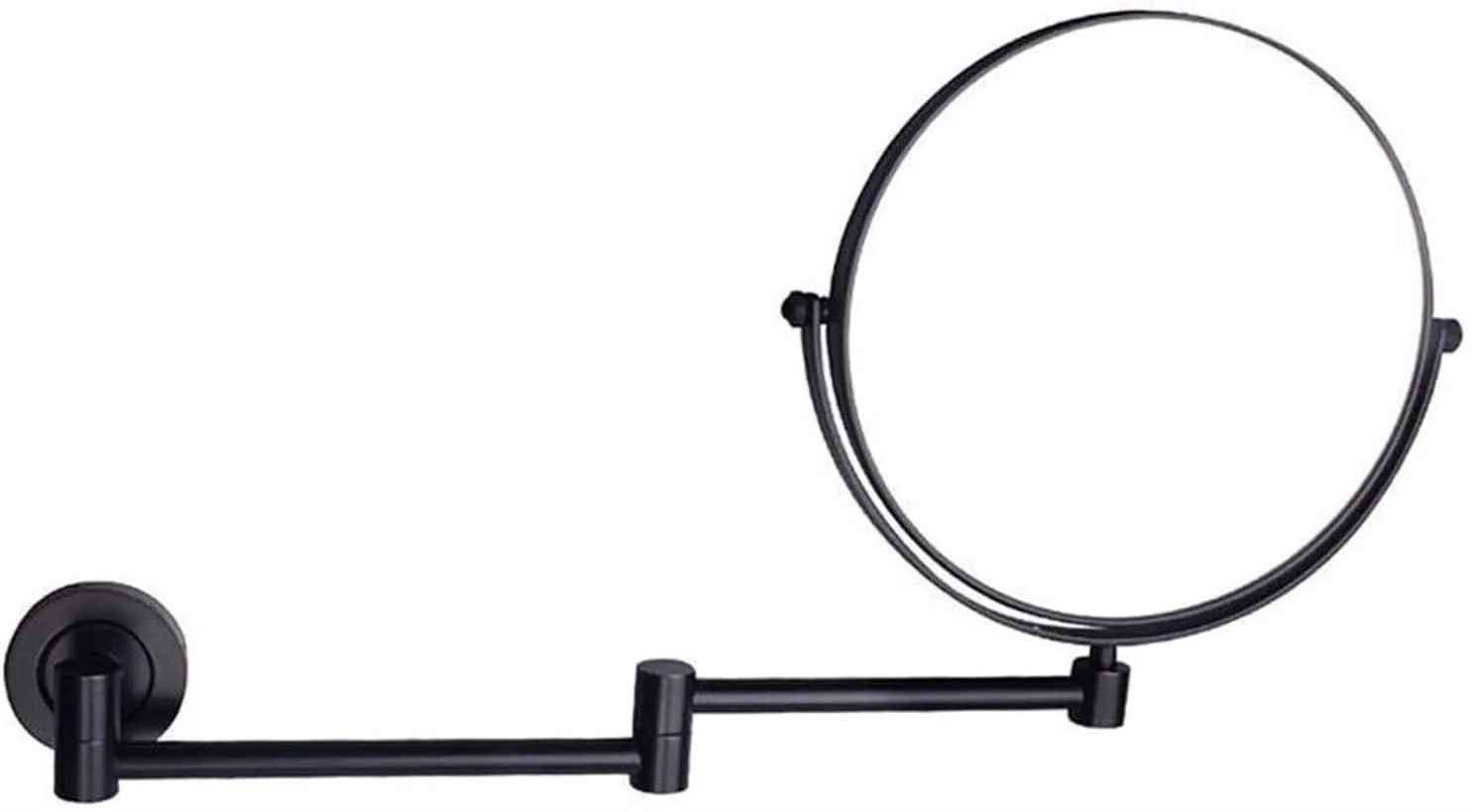 Vanity Mirror Makeup Mirror Cosmetic Mirror,Shaving Mirror,Stainless Steel/Wall-Mounted/Swivel/Retractable/Double-Sided/Easy to Install