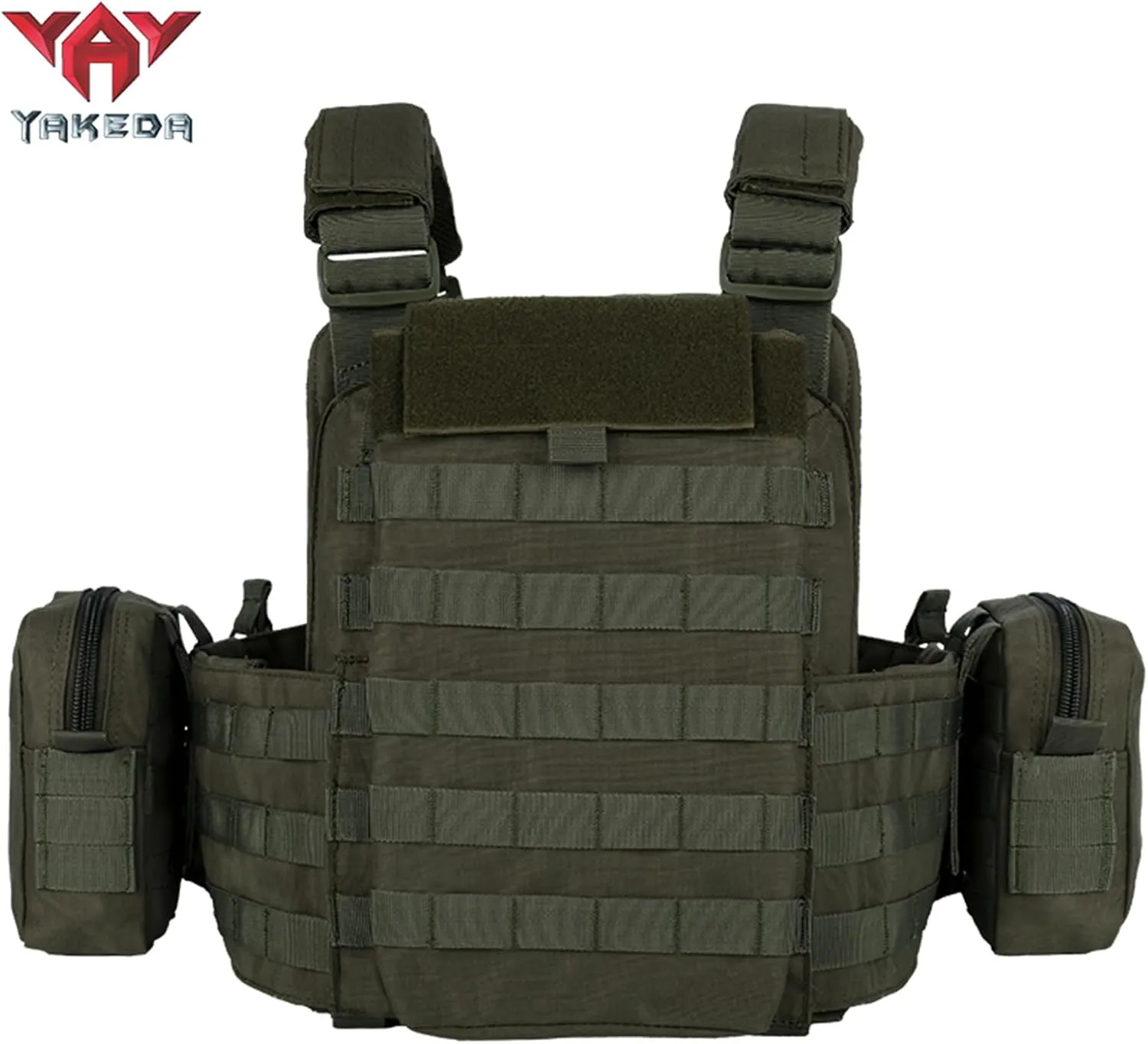 vAv YAKEDA Tactical Outdoor Vest Quick Release Adjustable Hunting Vest with PALS Molle System