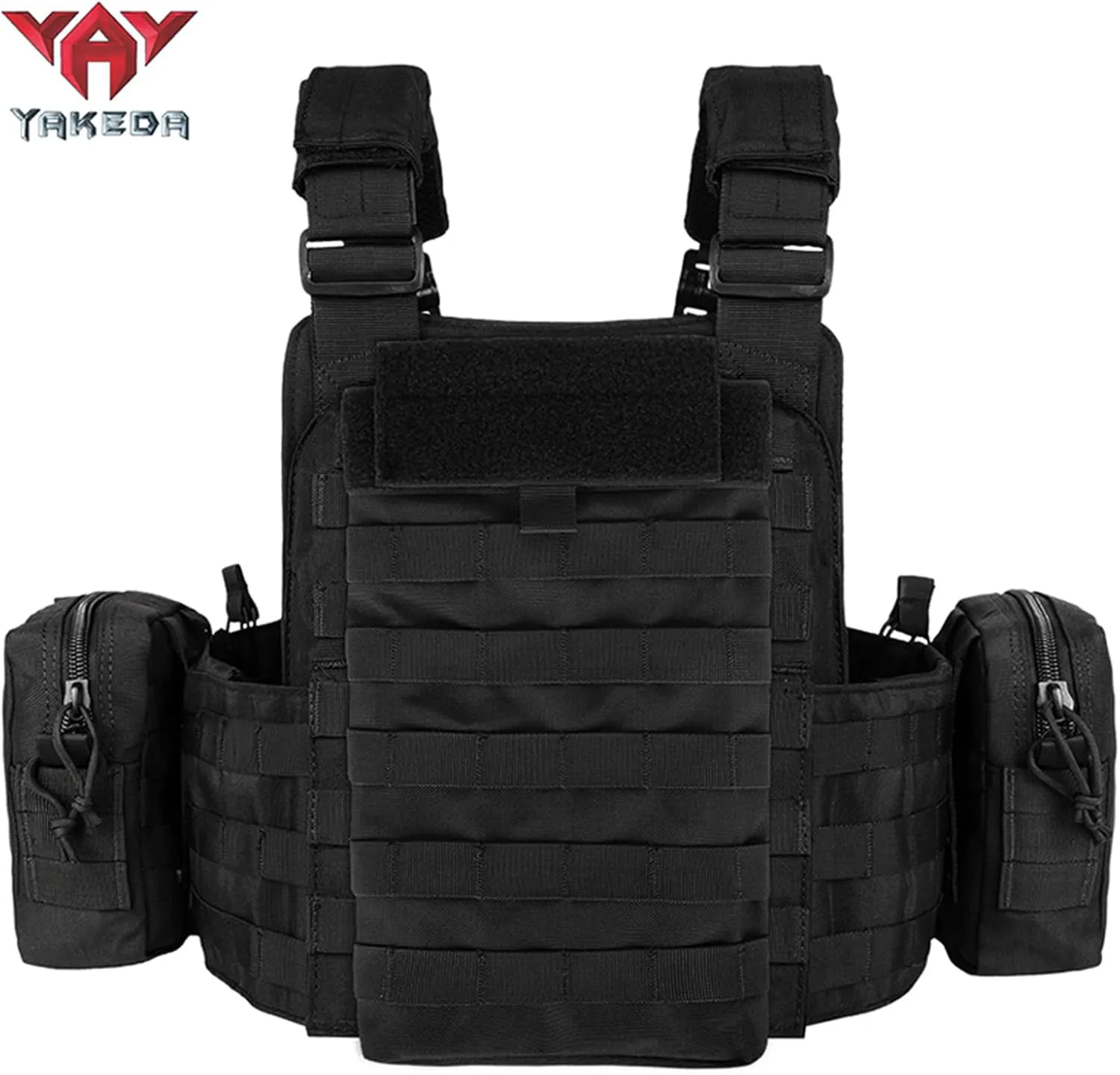 vAv YAKEDA Tactical Outdoor Vest Quick Release Adjustable Hunting Vest with PALS Molle System