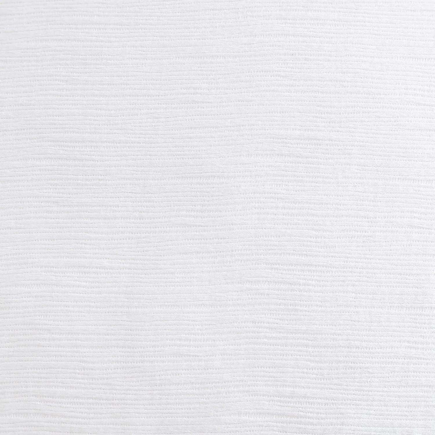 Vera Wang - Euro Sham Set, Luxury Cotton Shams with Hidden Zipper Closure, Stylish Textured Bedding Set (Textured Pleats White, 2 Piece)