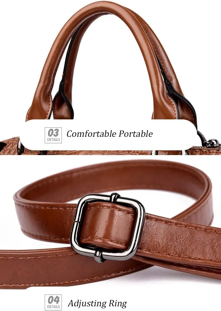 Versatile and Spacious Women's Shoulder Bag - Stylish Crossbody Sling and Handbag for Daily Use Travel Work