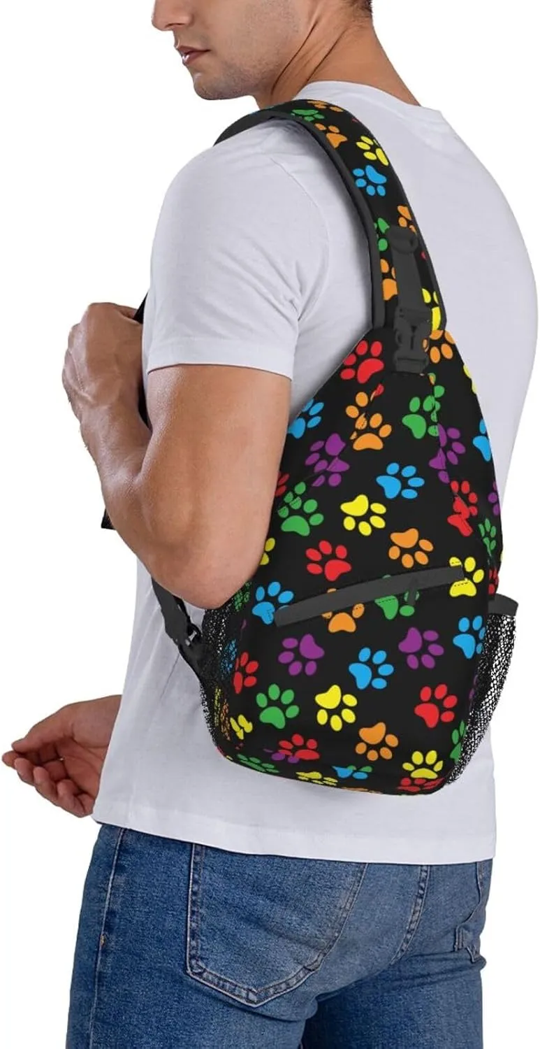 VOOHDDY Sling Bag For Women Men Travel Hiking Backpack Crossbody Shoulder Chest Bags Casual Daypack Sport