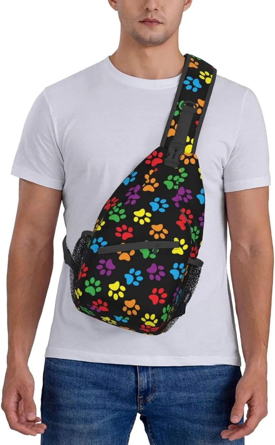 VOOHDDY Sling Bag For Women Men Travel Hiking Backpack Crossbody Shoulder Chest Bags Casual Daypack Sport