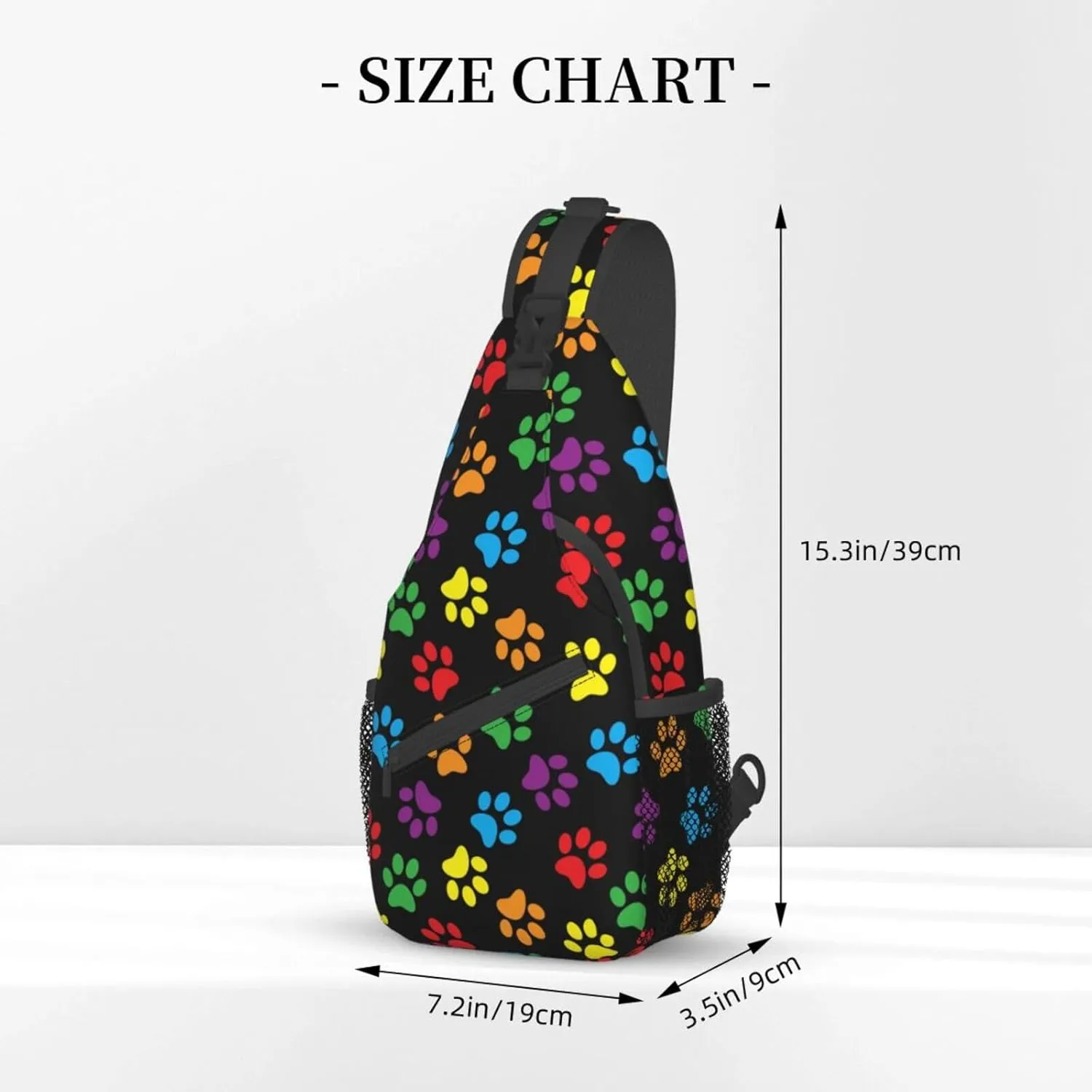 VOOHDDY Sling Bag For Women Men Travel Hiking Backpack Crossbody Shoulder Chest Bags Casual Daypack Sport