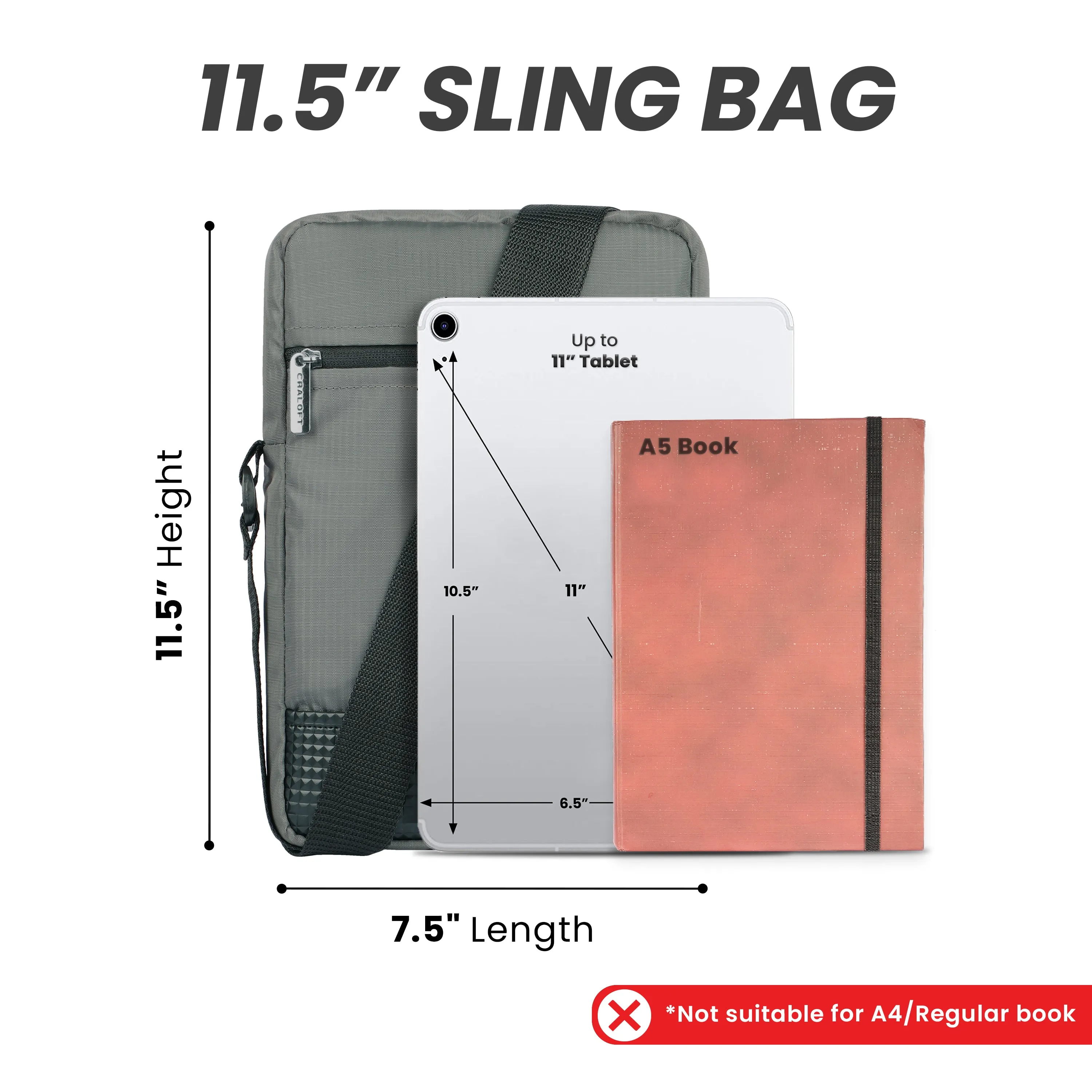 Voyage Vault S1 Side Sling Bag (Olive_Grey)